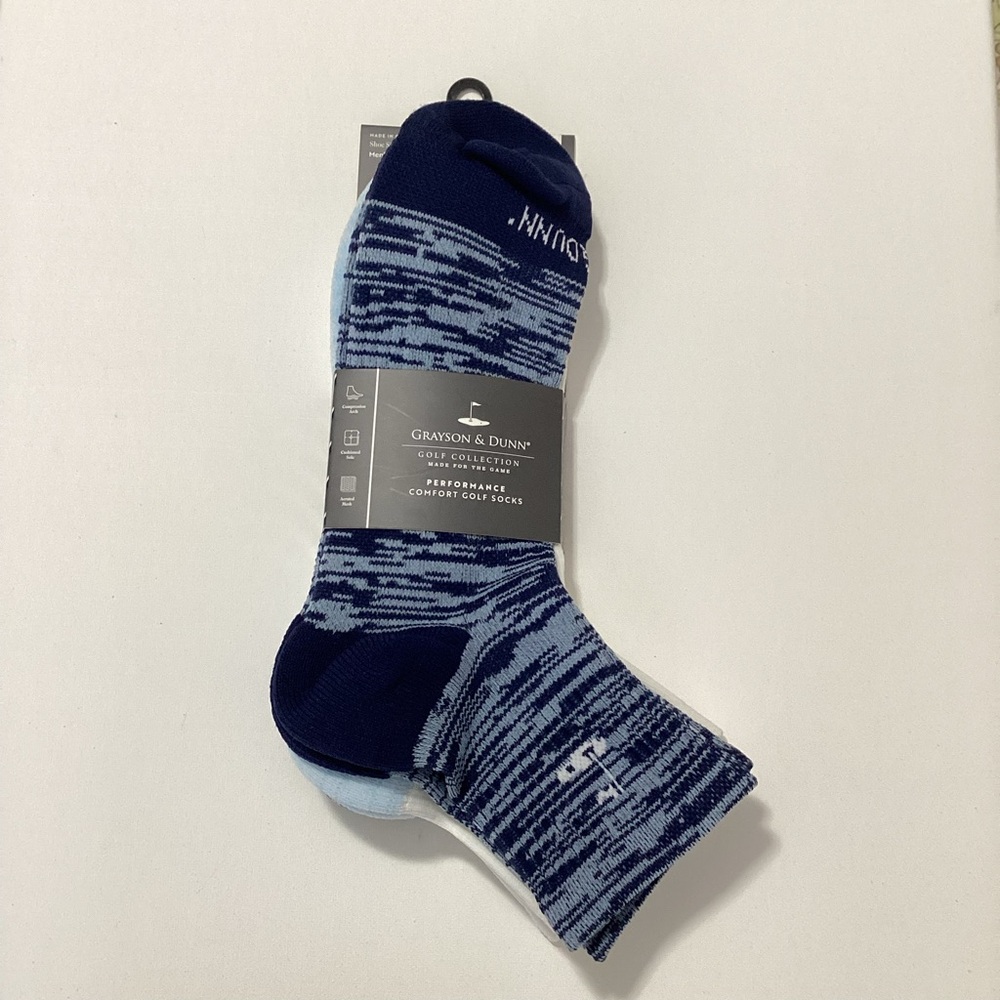Grayson & Dunn Performance Golf Socks 3 Pairs
